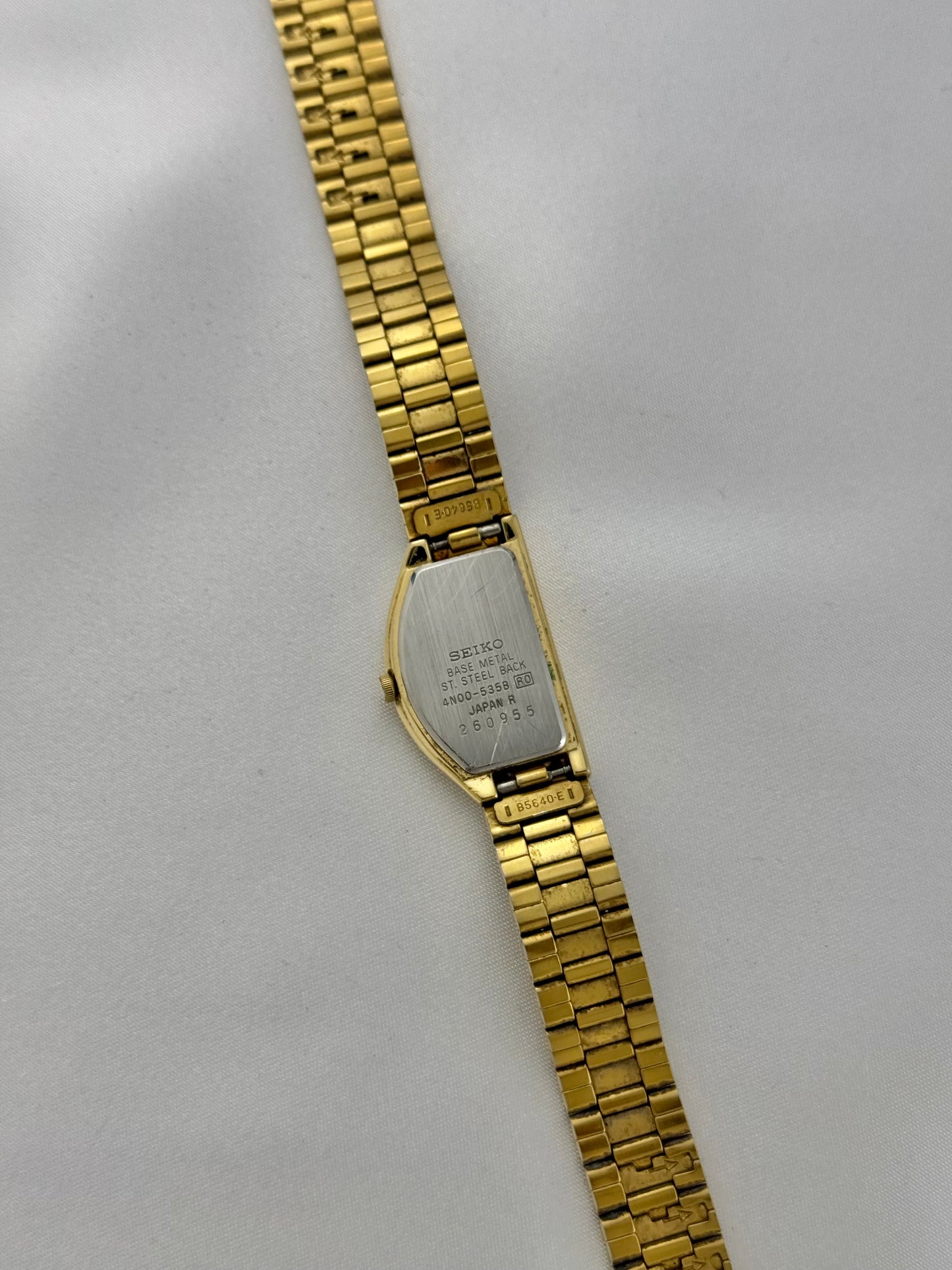 Rare Vintage Half Moon Seiko Watch