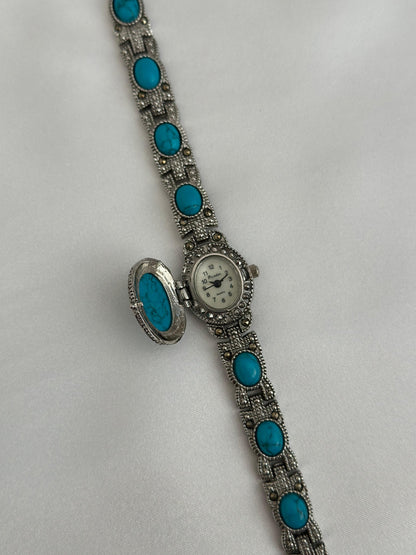 Turquoise Peekaboo Watch