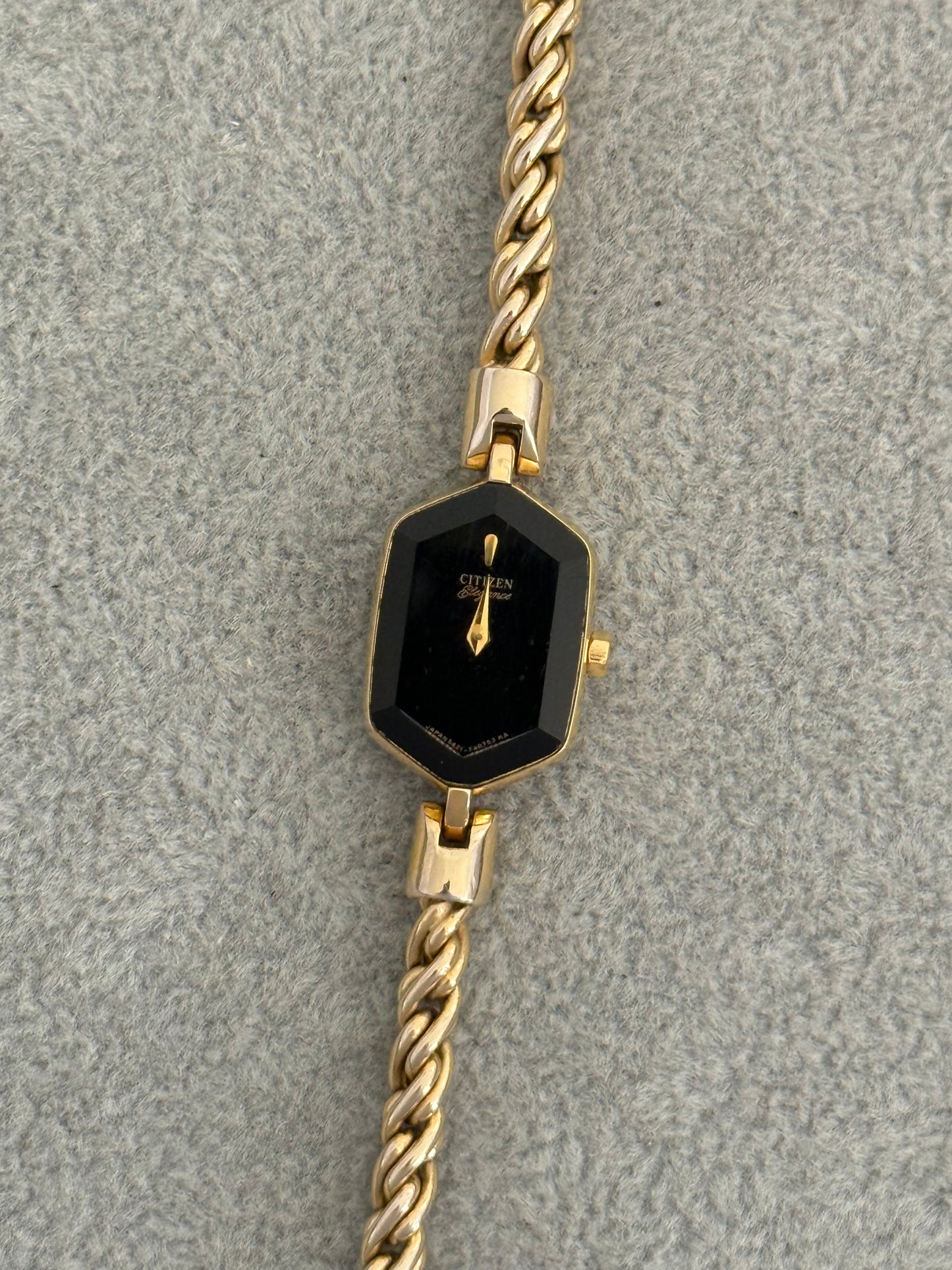 Very Rare Black Dial Vintage Citizen Elegance Watch