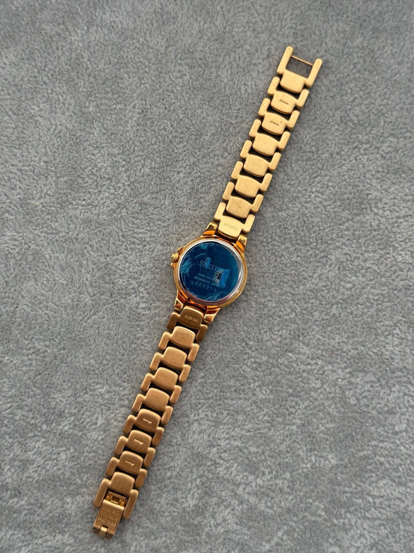 1990’s Diamond Bezel Seiko Watch 1N00-0AL0