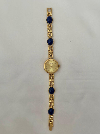 Vintage Lapis Lazuli Gem Watch