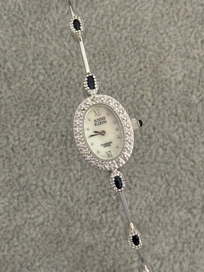 Very Rare Vintage Anne Klein Watch - Diamond Swiss
