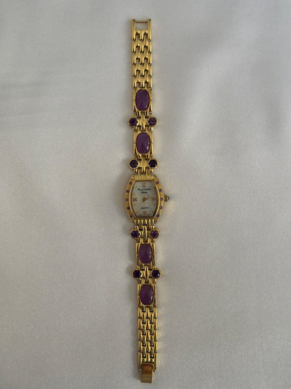 Vintage Amethyst Watch