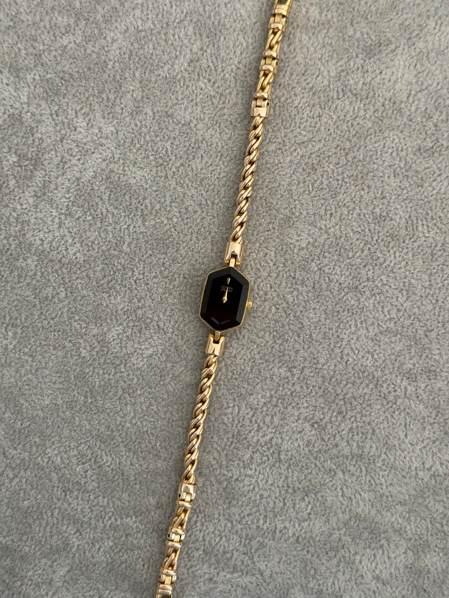 Very Rare Black Dial Vintage Citizen Elegance Watch