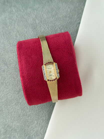 1990’s Ruby & Diamond Bezel Watch