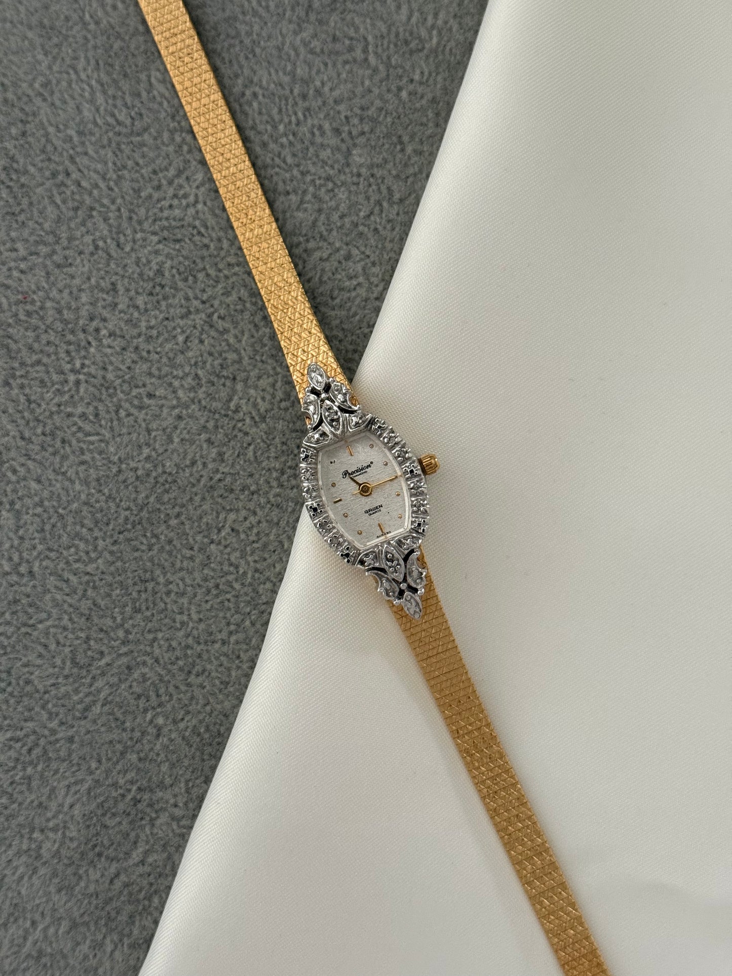 Gorgeous Vintage Diamond Bezel Watch