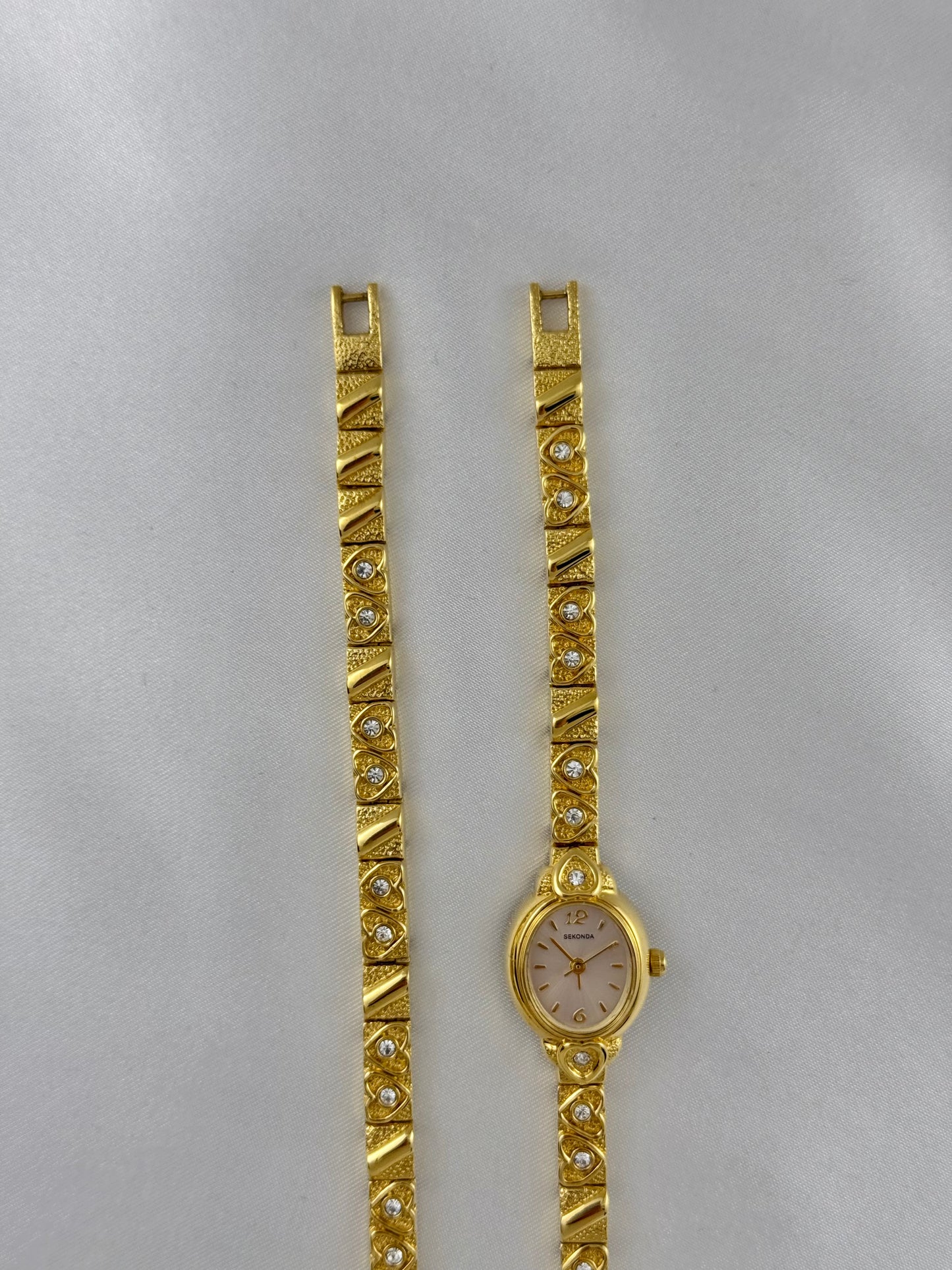 Vintage Heart Watch Set