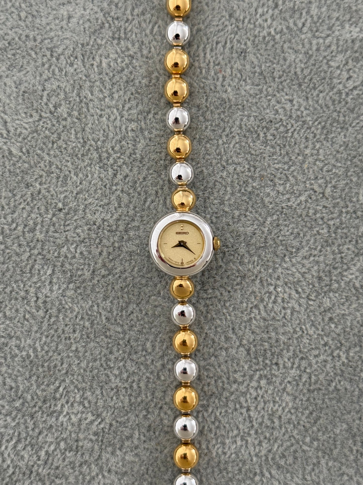 Vintage Two-Tone Seiko Watch