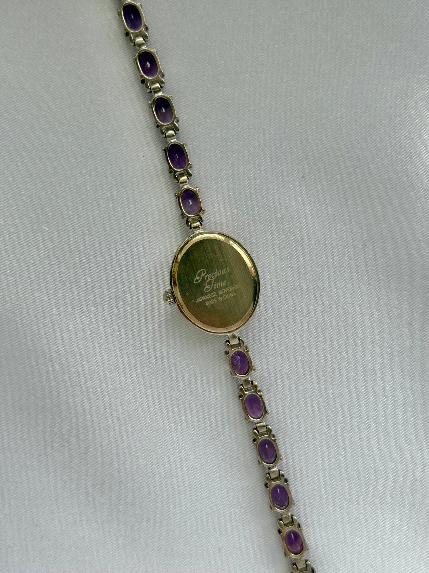 Vintage Purple Gem Watch