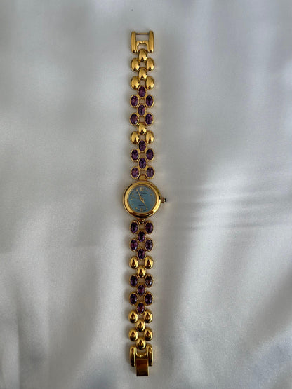 Rare Vintage Amethyst Watch