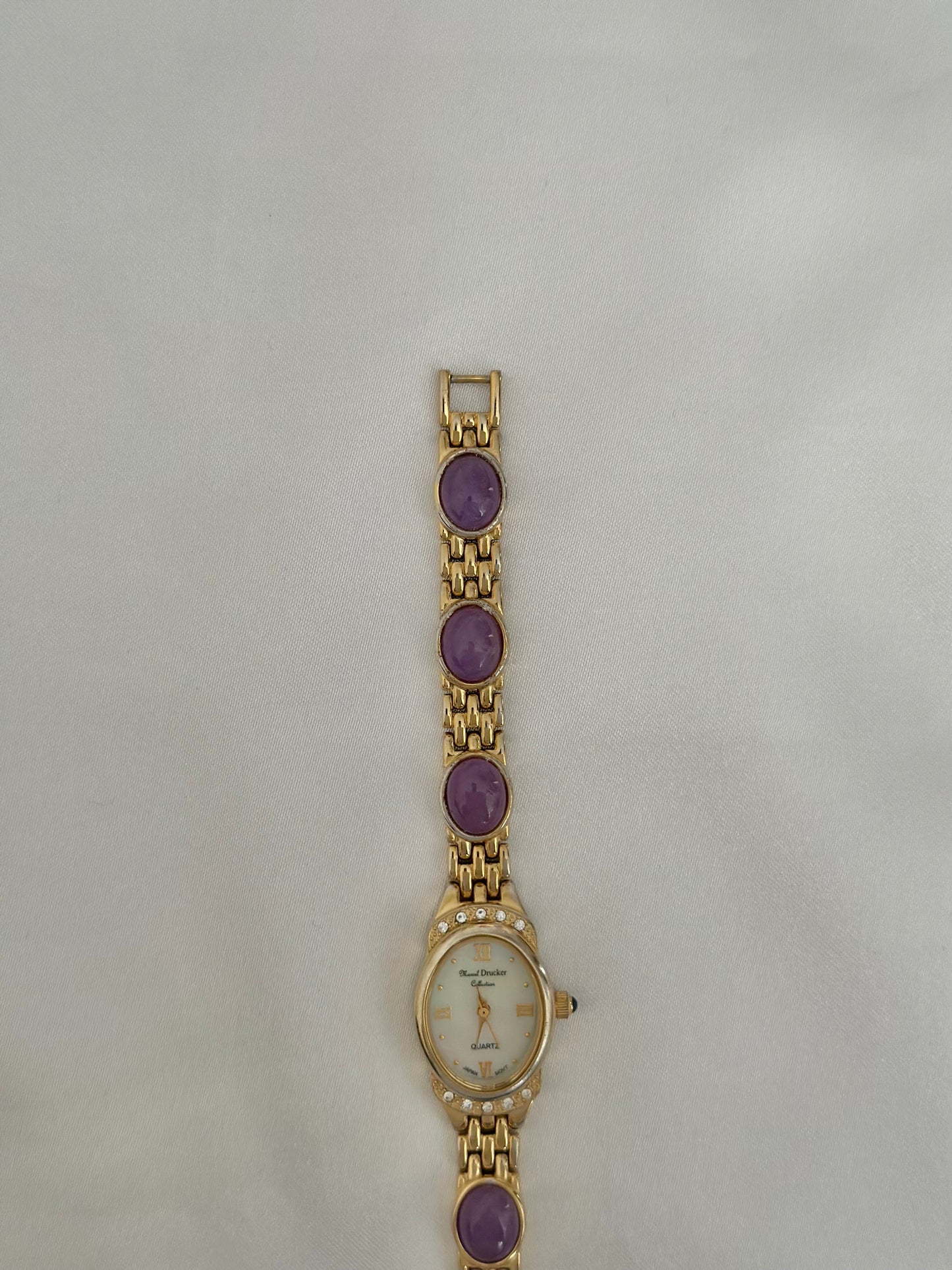 Vintage Amethyst Gem Watch