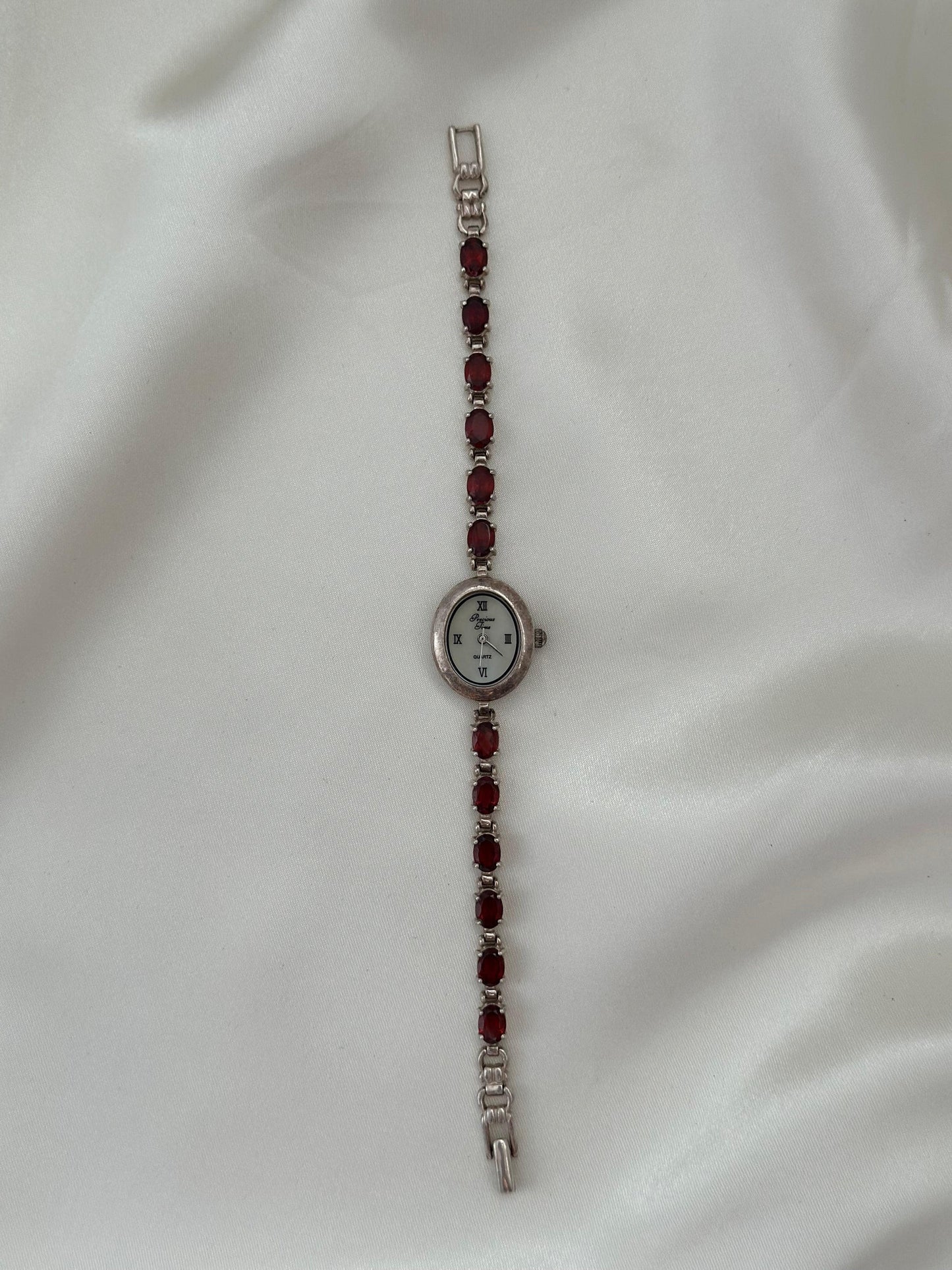 Vintage Red Gem Watch