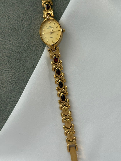 Vintage Ruby Jules Jurgensen Watch