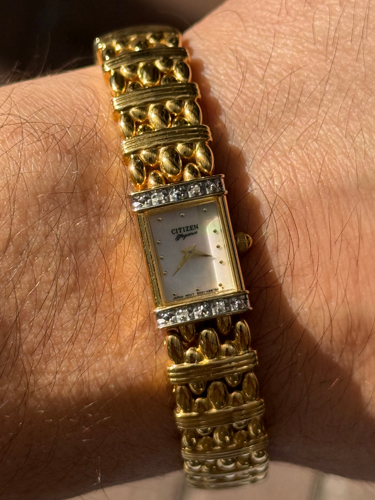 Rare Diamond Bezel Citizen Watch
