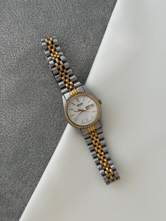 Vintage Two Tone Seiko Watch