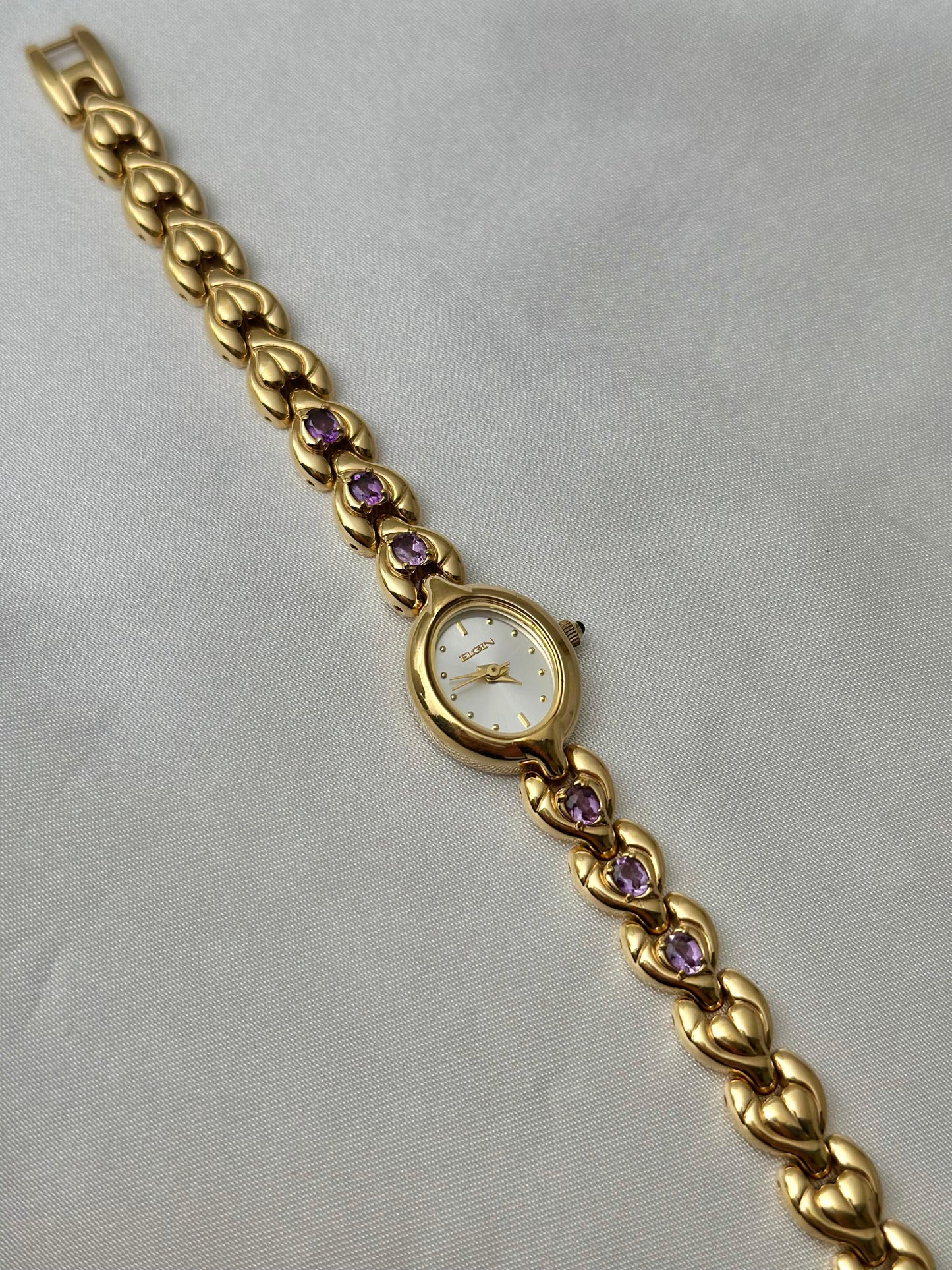 Rare Amethyst Gem Watch