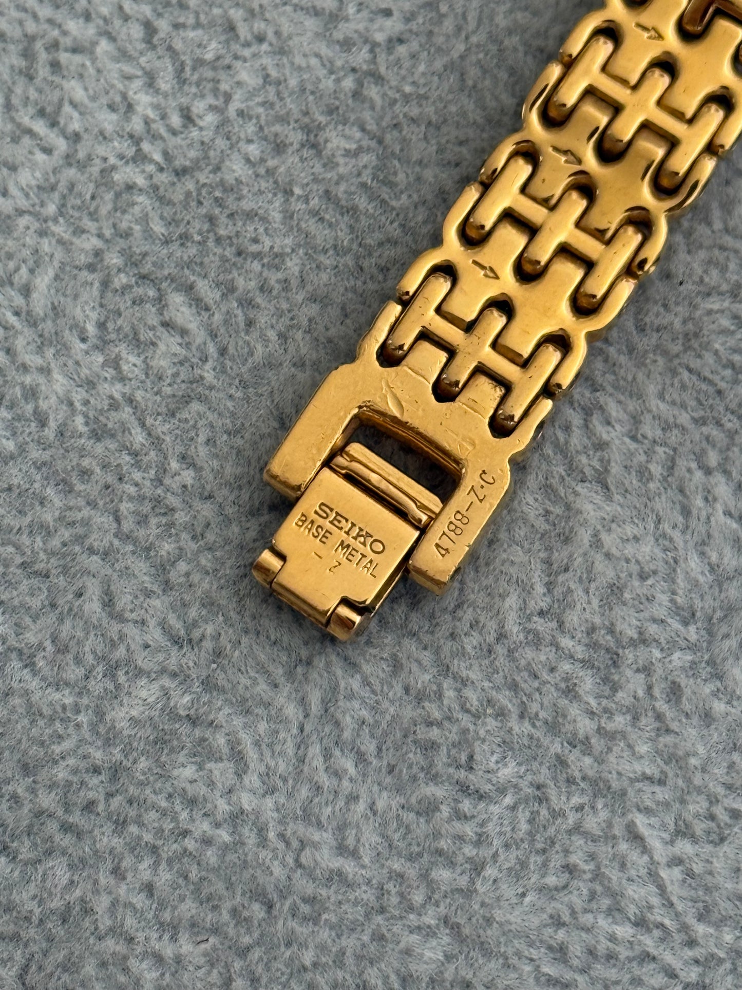 July 1987 Vintage Gold Seiko Watch 4N00-7070