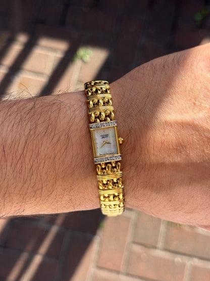 Rare Diamond Bezel Citizen Watch