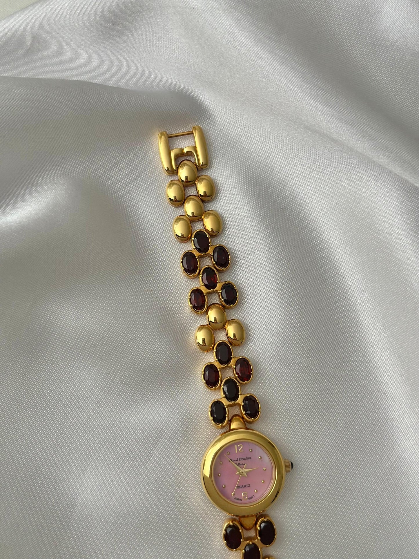 Vintage Ruby Gem Watch