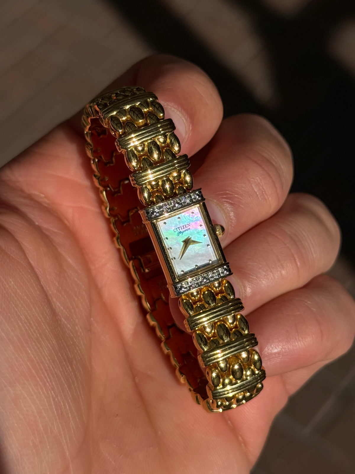 Rare Diamond Bezel Citizen Watch