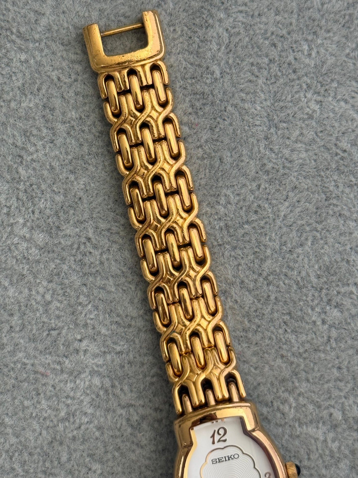 July 1987 Vintage Gold Seiko Watch 4N00-7070