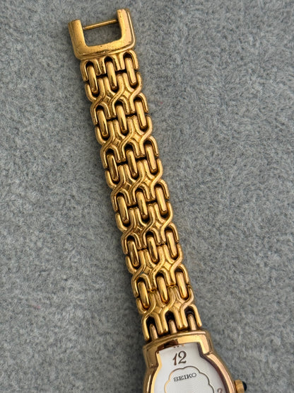 July 1987 Vintage Gold Seiko Watch 4N00-7070