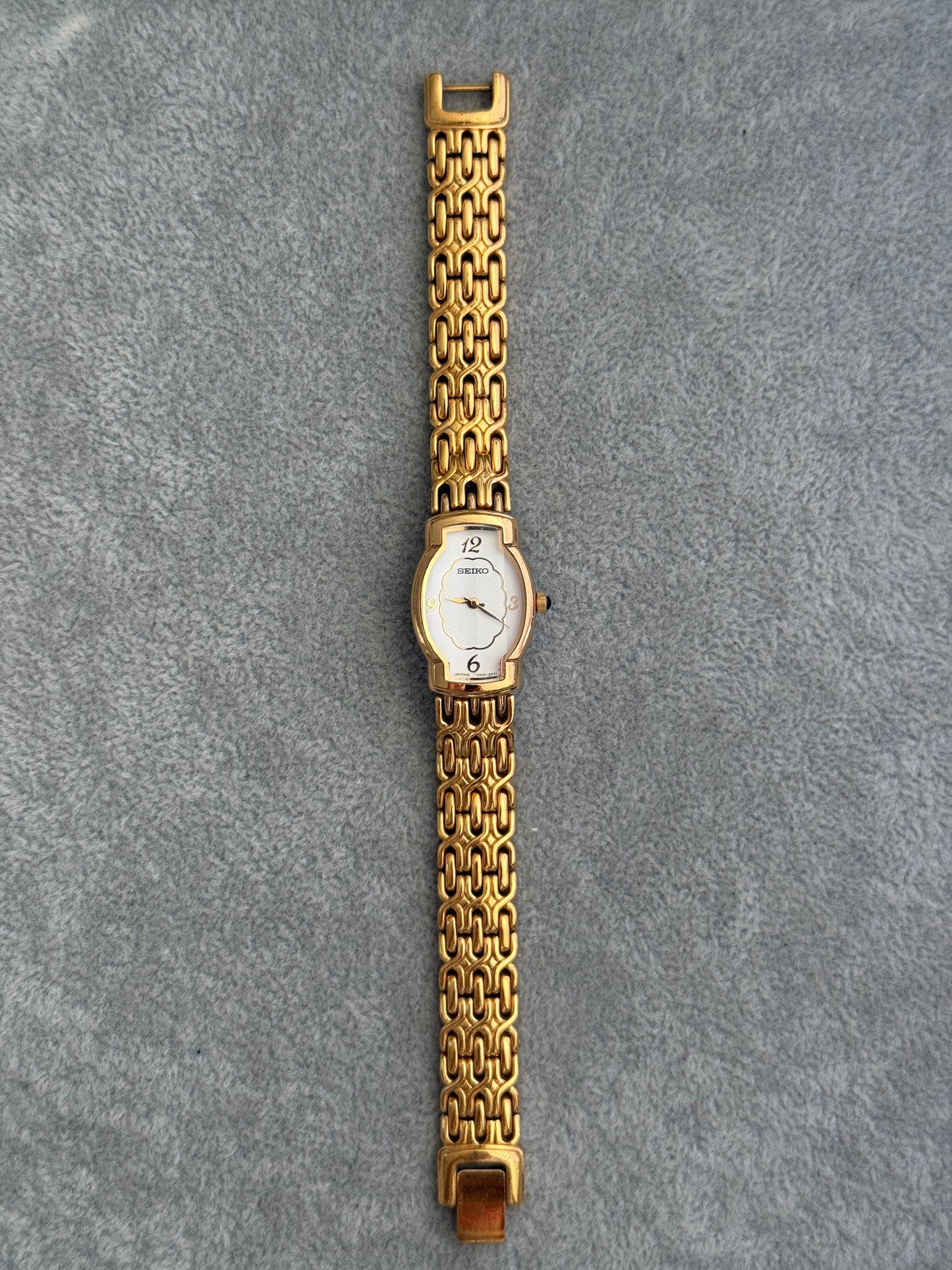 July 1987 Vintage Gold Seiko Watch 4N00-7070