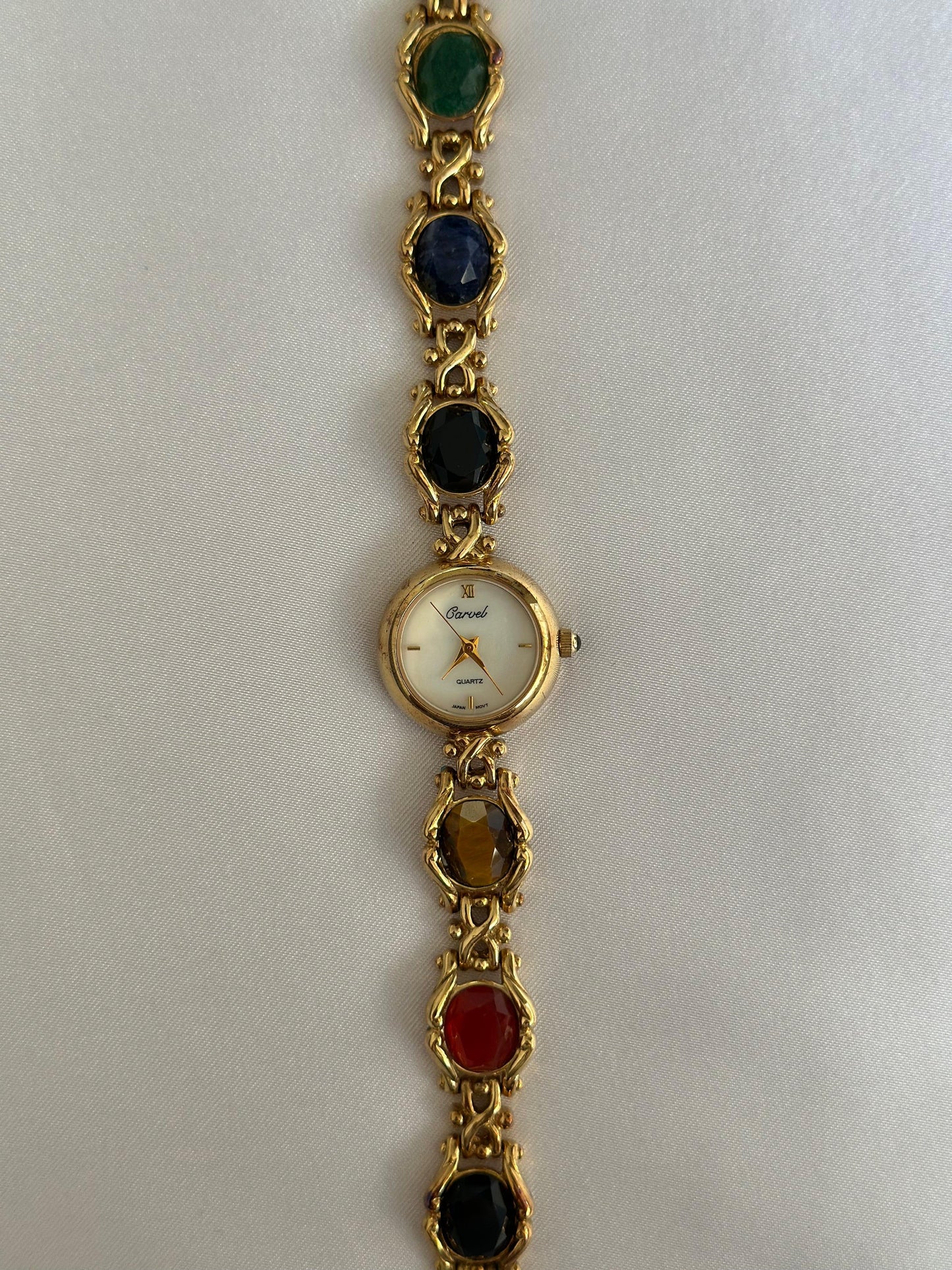 Vintage Semi Precious Stone Watch