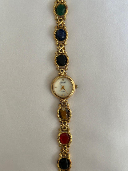 Vintage Semi Precious Stone Watch