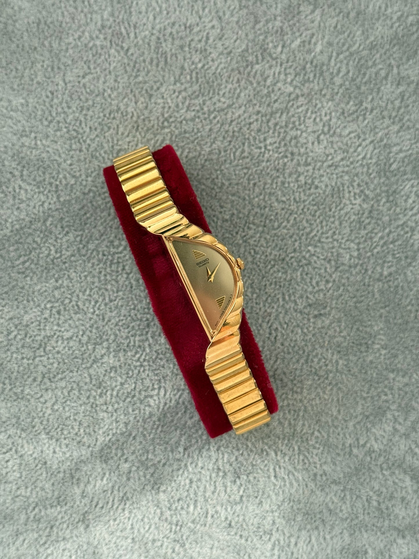Rare Boxed Vintage Half Moon Seiko Watch