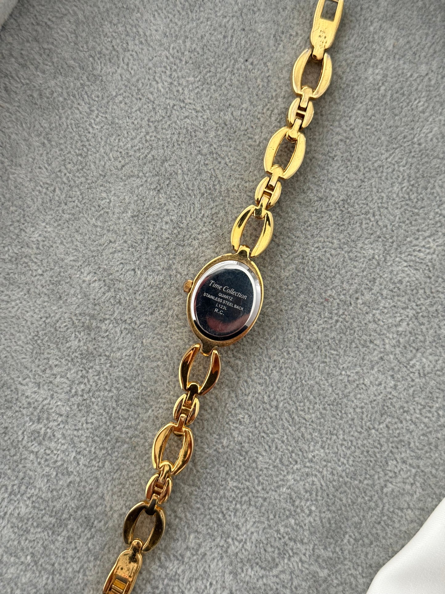 Vintage Ruby Gem Watch