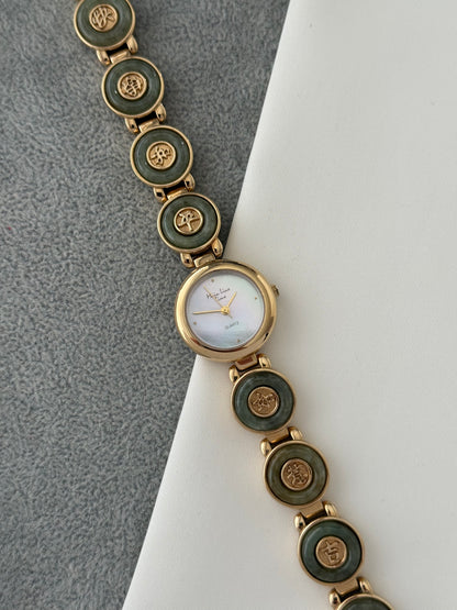 Vintage Jade Watch