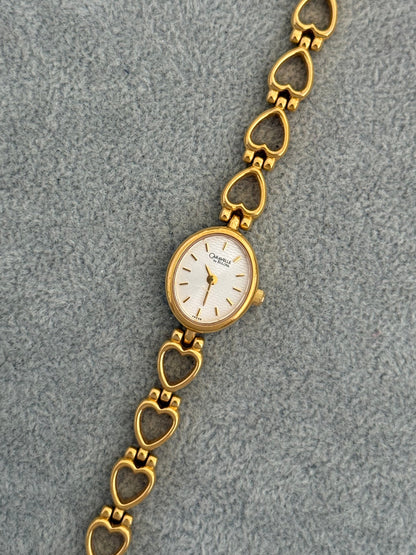 Cute Vintage Bulova Hearts Watch