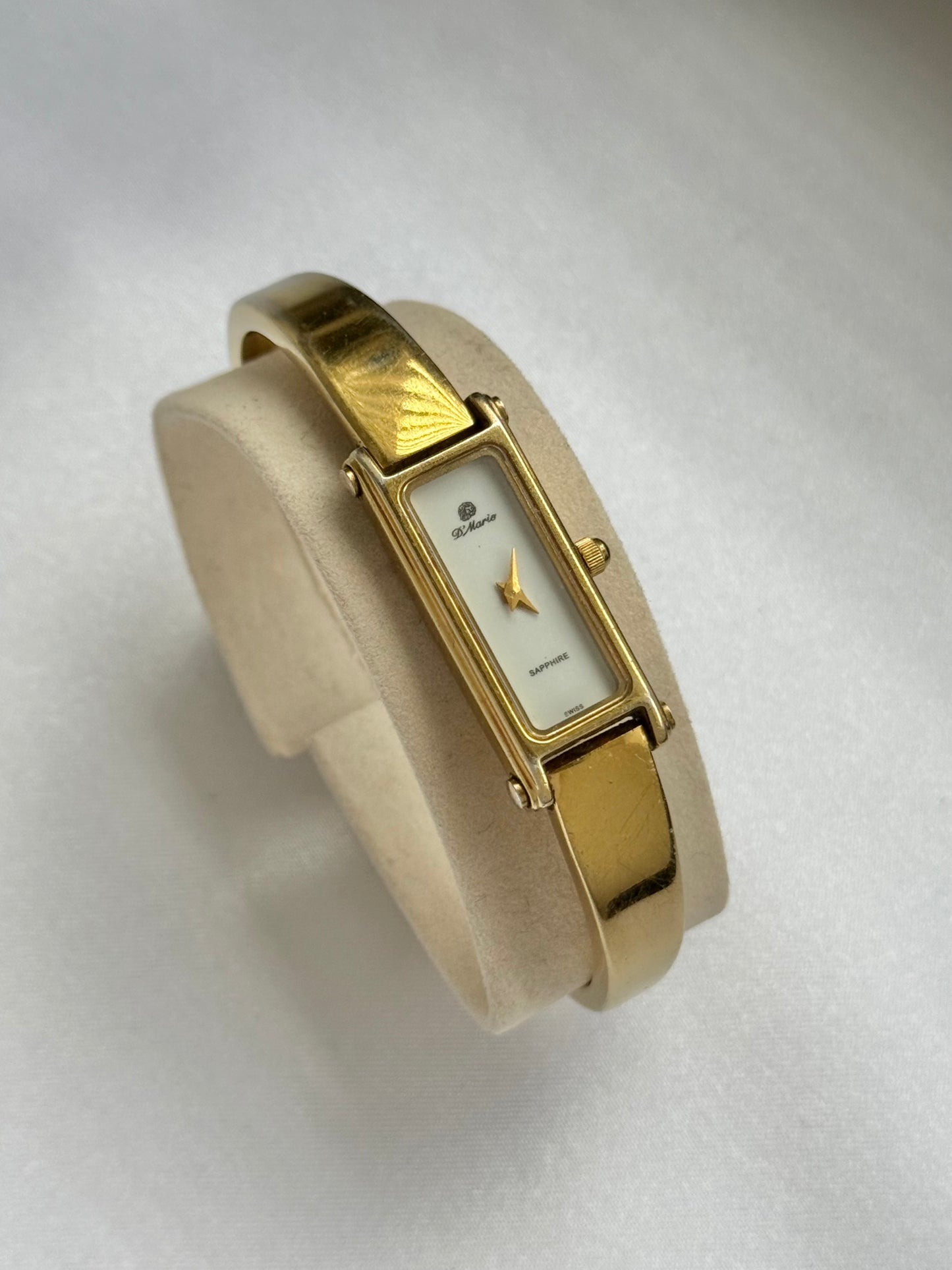 Vintage Gold Bangle Watch