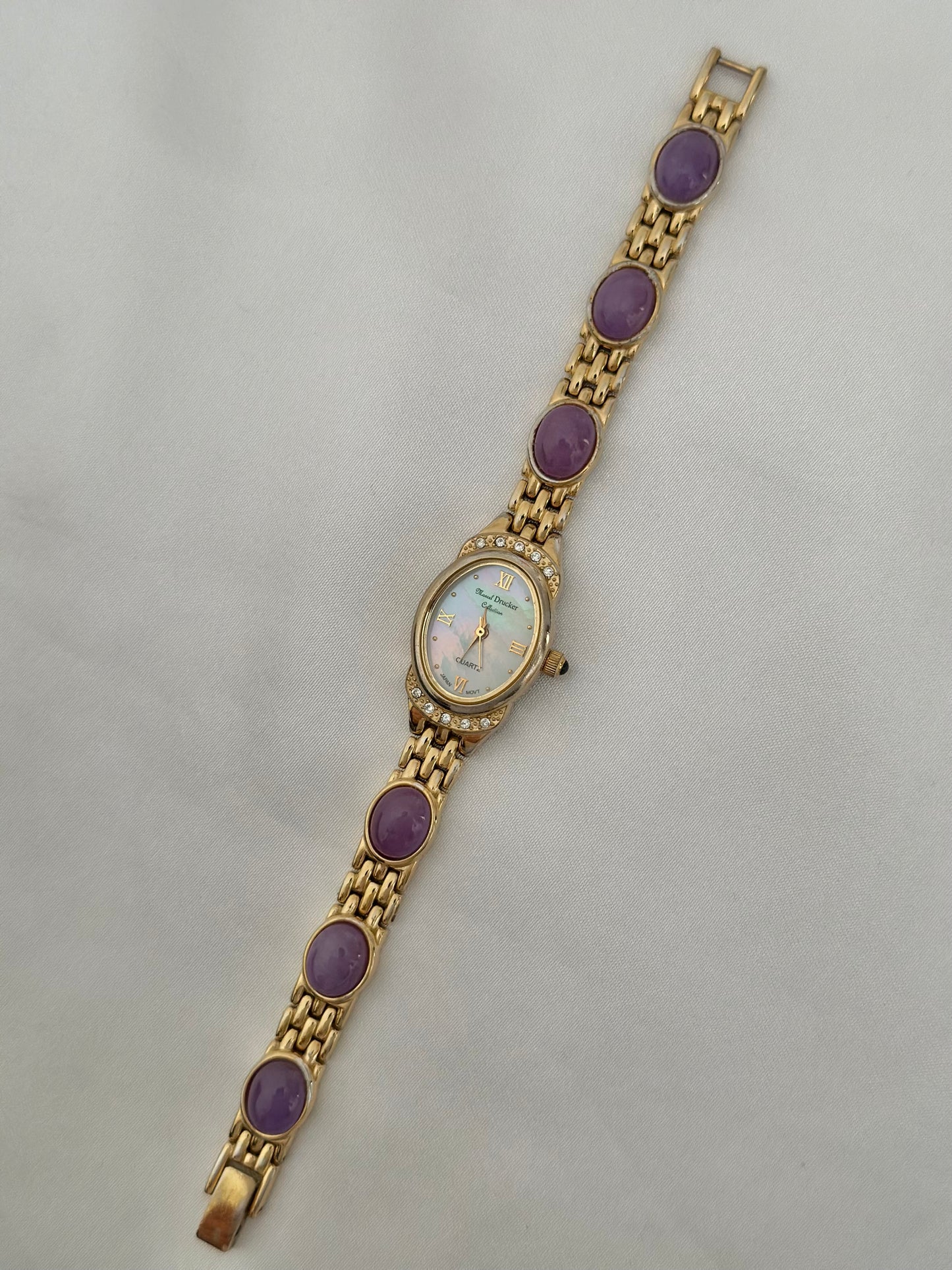 Vintage Amethyst Gem Watch