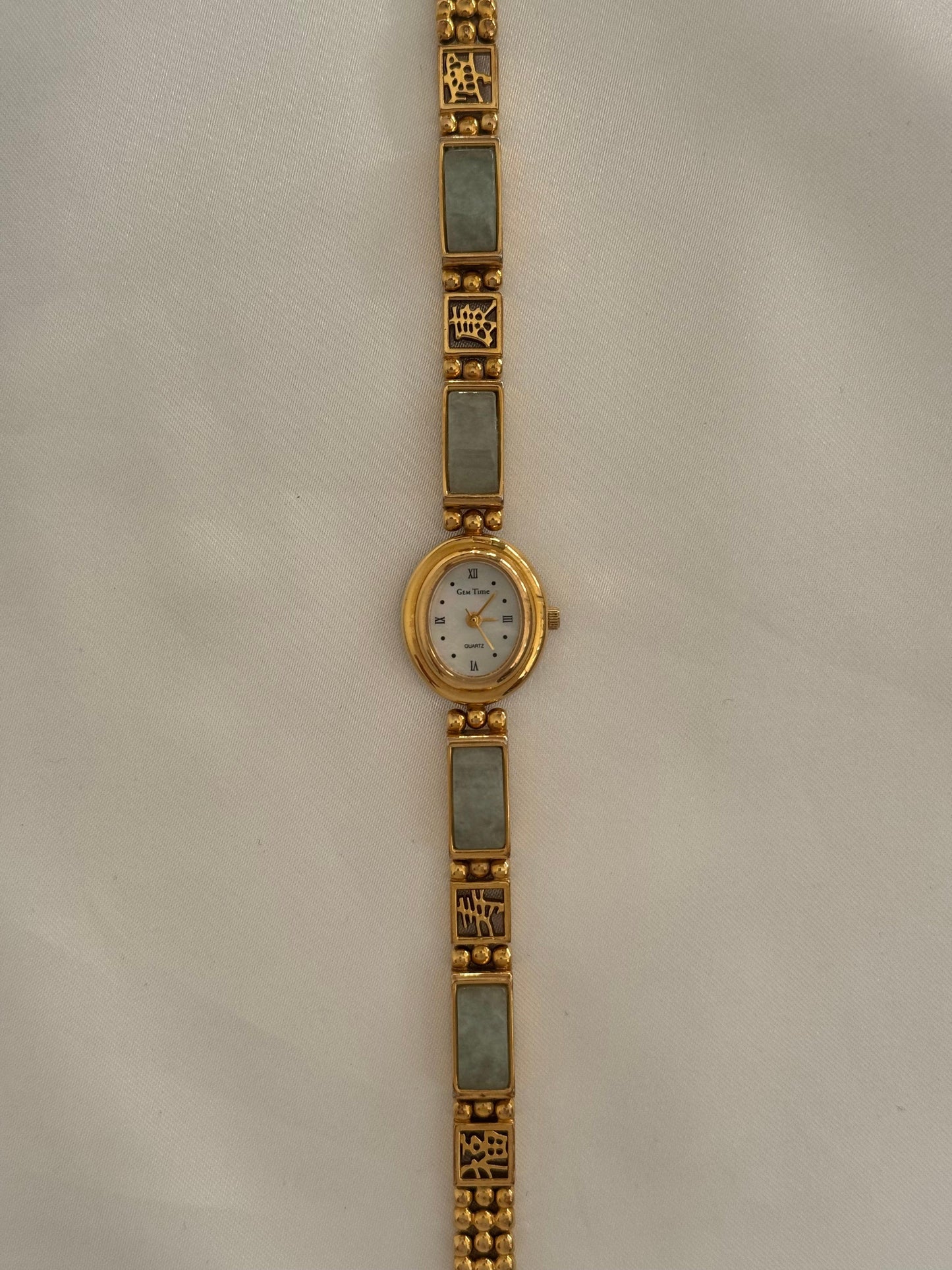 Vintage Jade Watch