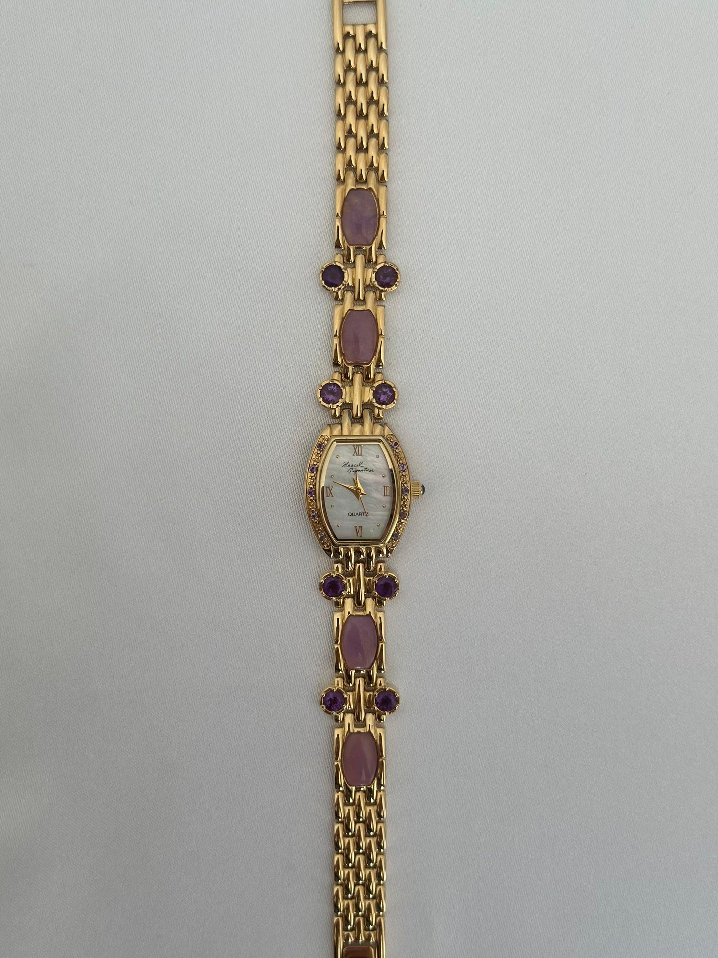 Vintage Amethyst Watch