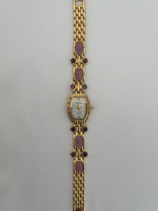 Vintage Amethyst Watch