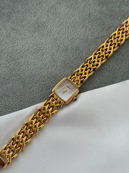 Vintage Mother Of Pearl Seiko Watch