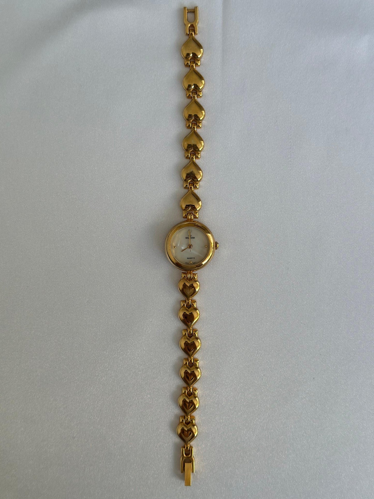 Vintage Gold Hearts Watch