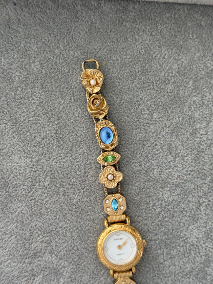 Gorgeous Multi Gem Watch