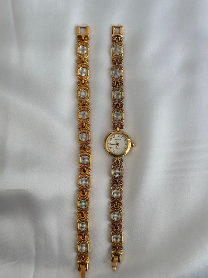 Vintage Gold Watch Set