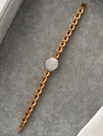 Super Rare Amethyst Nicolet Watch