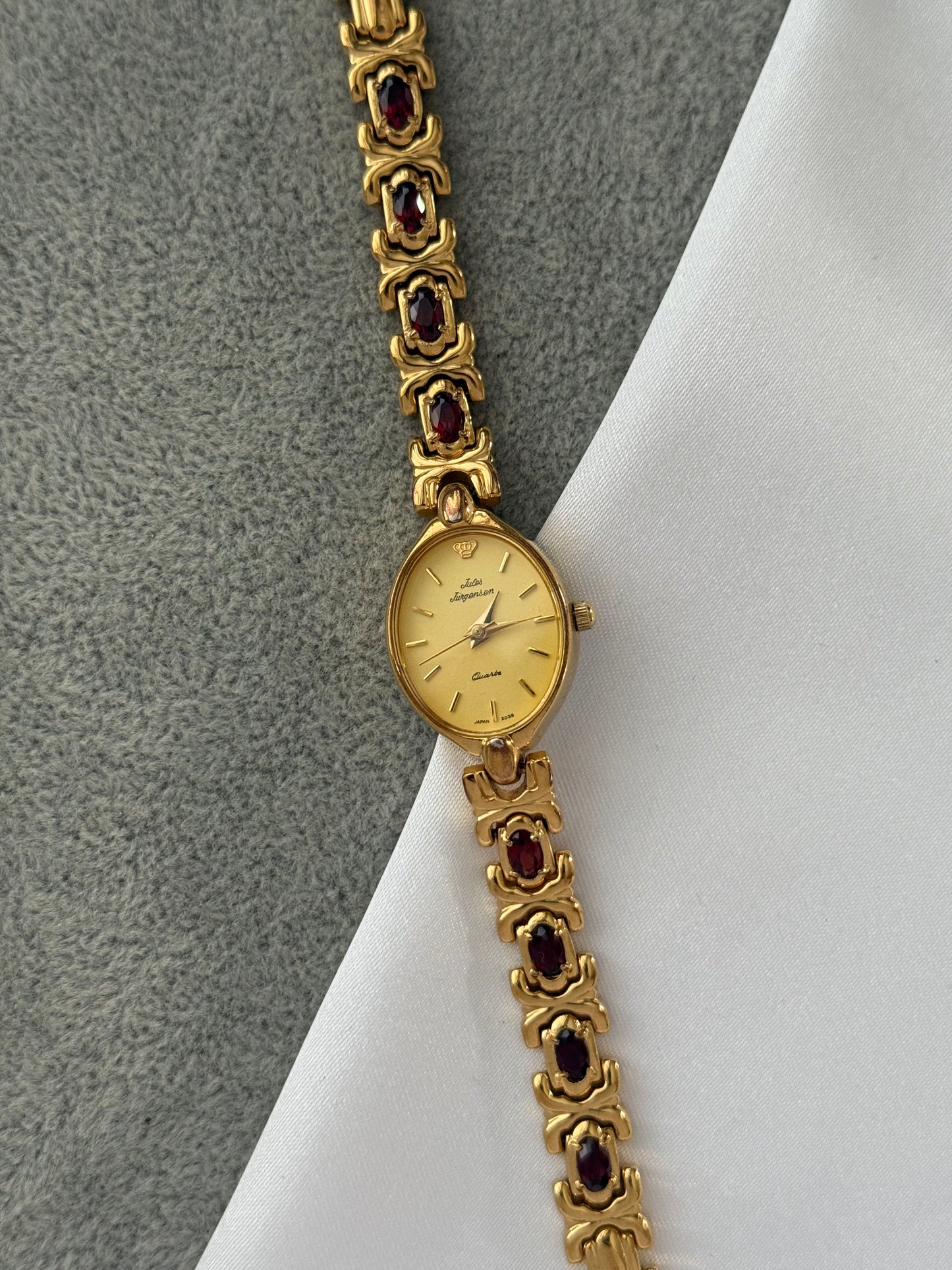 Vintage Ruby Jules Jurgensen Watch
