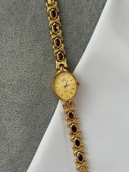Vintage Ruby Jules Jurgensen Watch