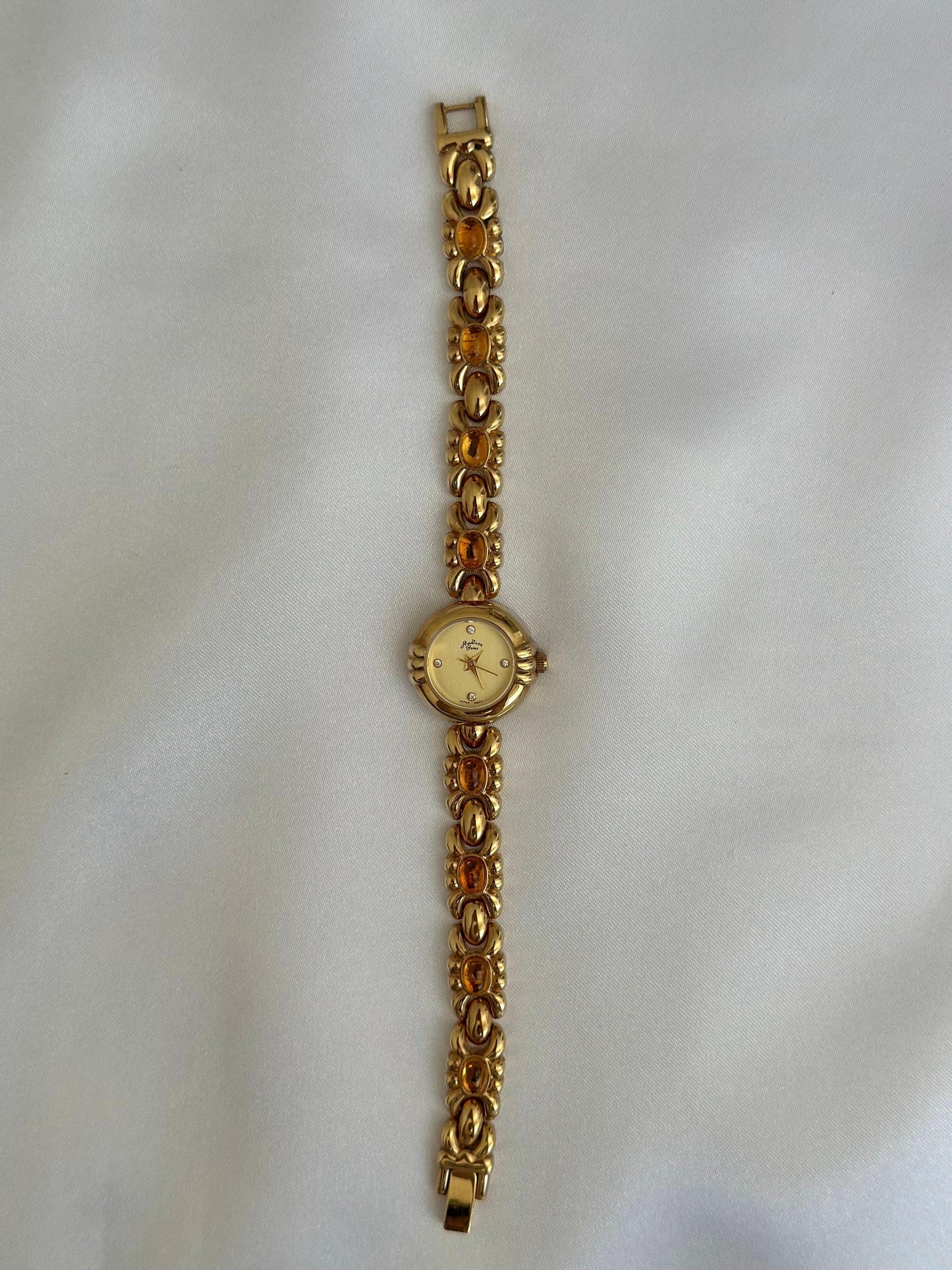 Vintage Amber Gem Watch