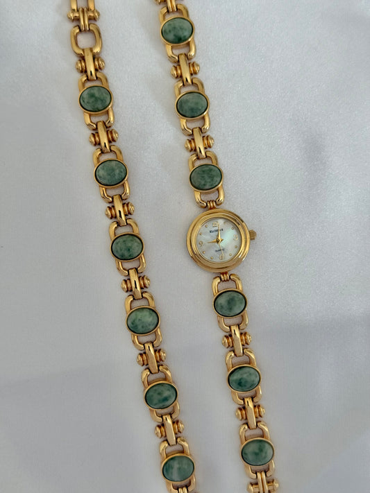 Vintage Jade Watch Set