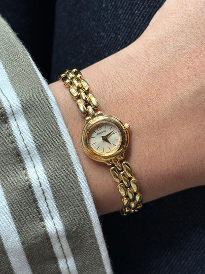 Dainty February 1992 Gold Seiko Watch Y150-0AH0