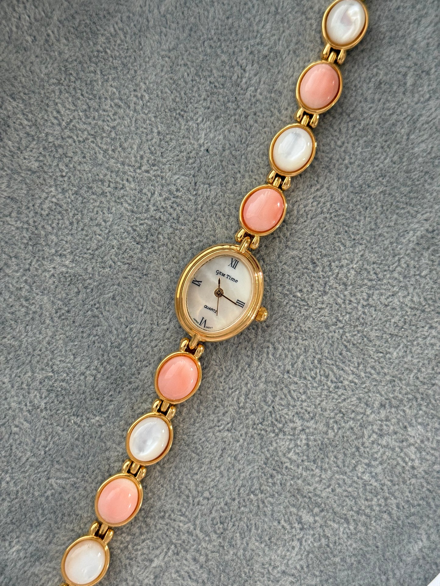 Vintage Pearly Gem Watch