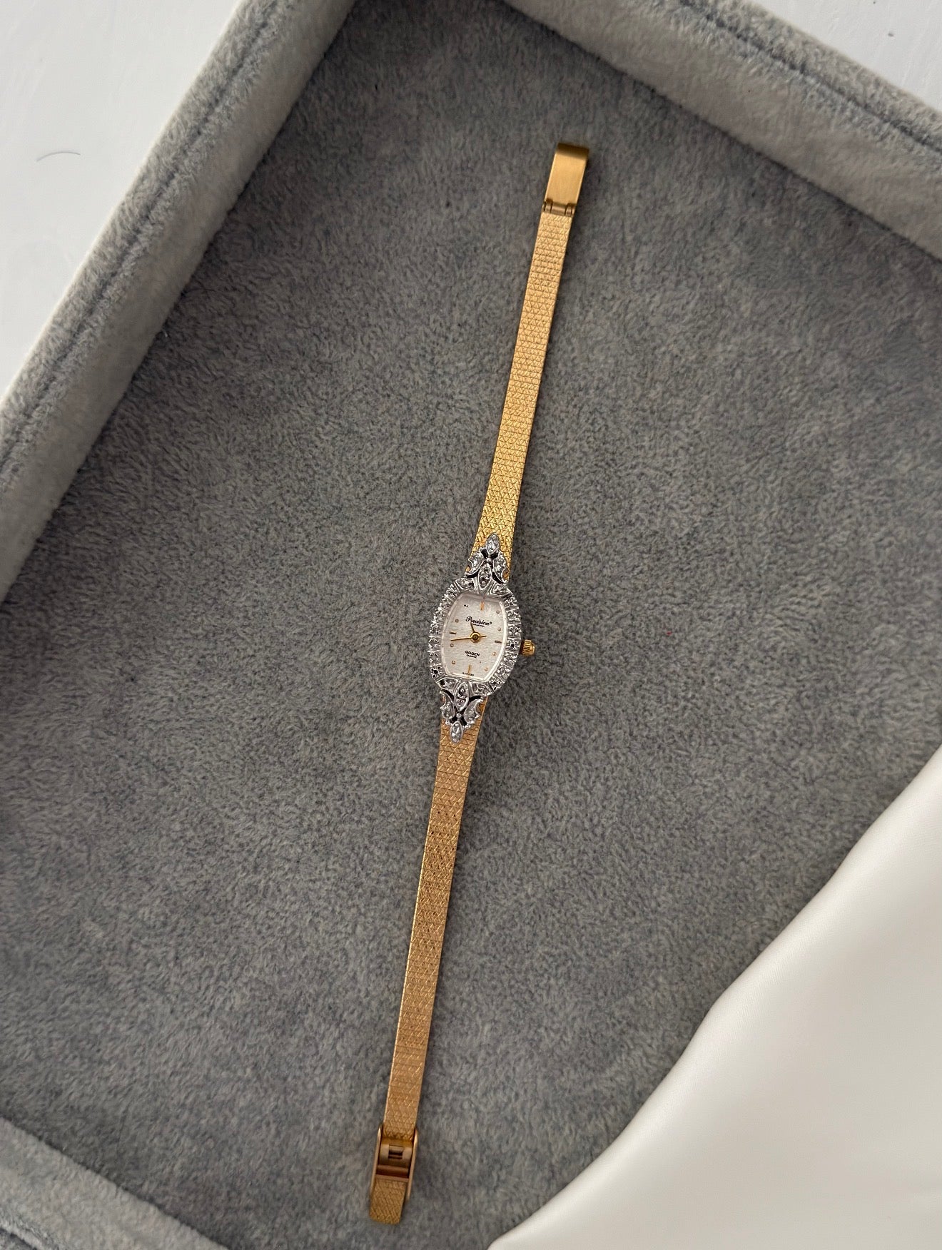 Gorgeous Vintage Diamond Bezel Watch